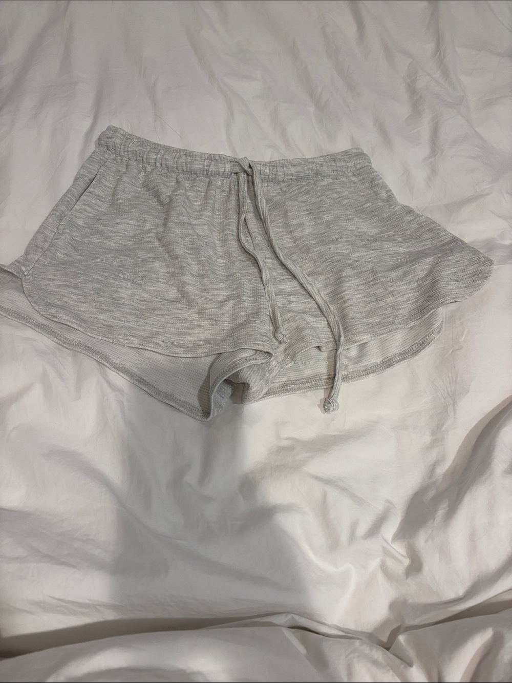 Light Gray Girls' Lounge Shorts